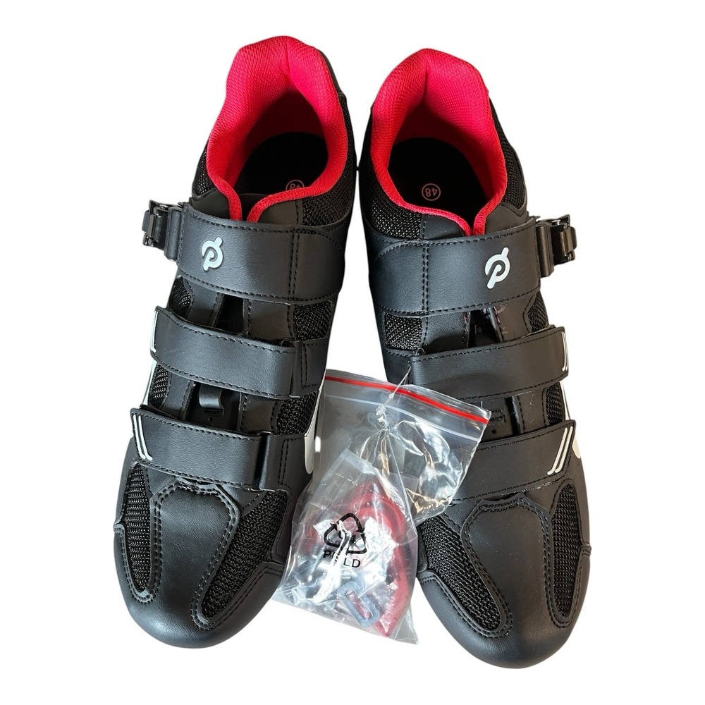 Mens Peloton Bike Cycle Shoes Size EU 48 US 13.5 Black Bike Shoes And Cleats